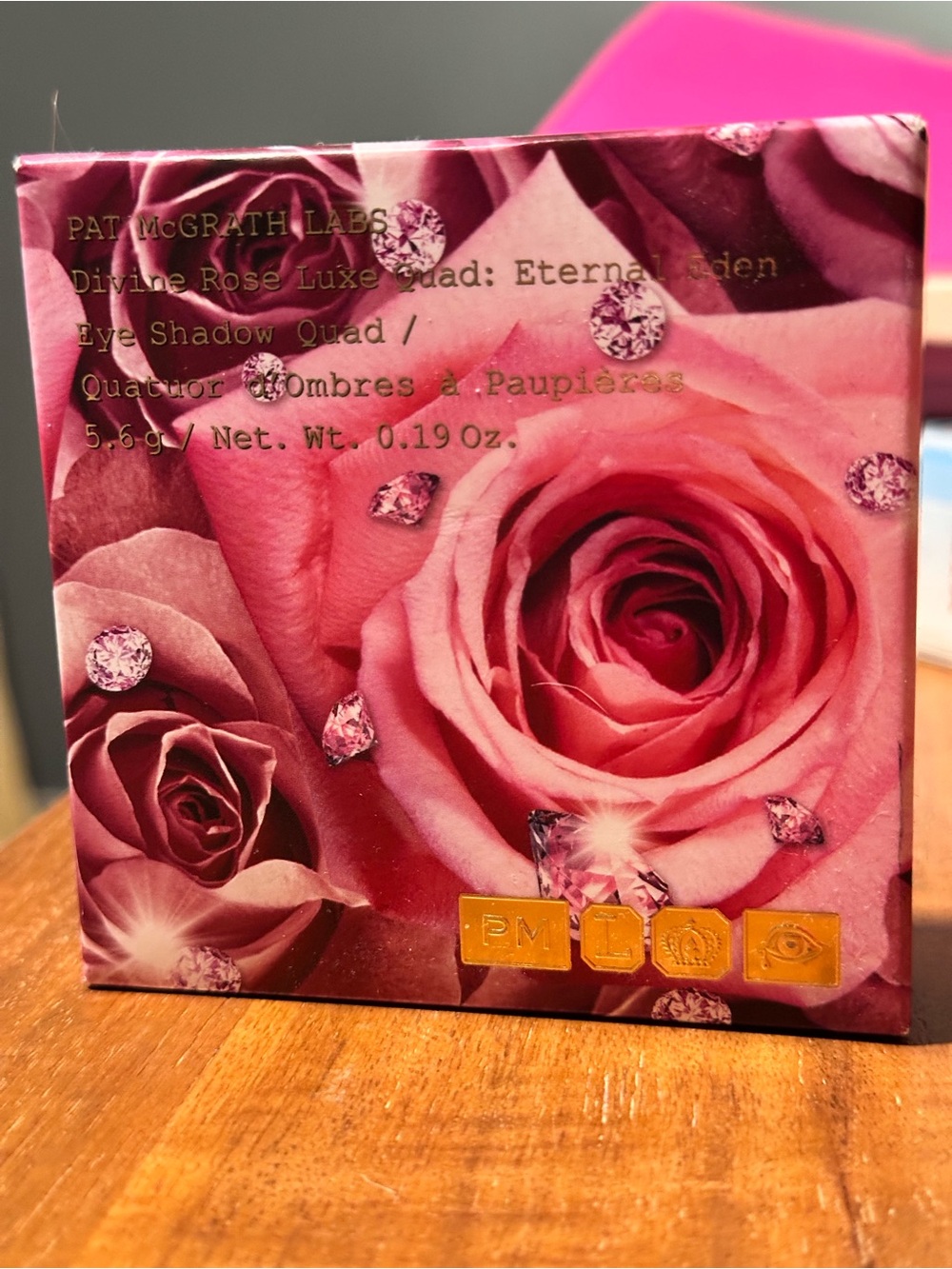 NIB Pat McGrath Divine Rose Luxe Quad Eyeshadow Palette  - Eternal Eden